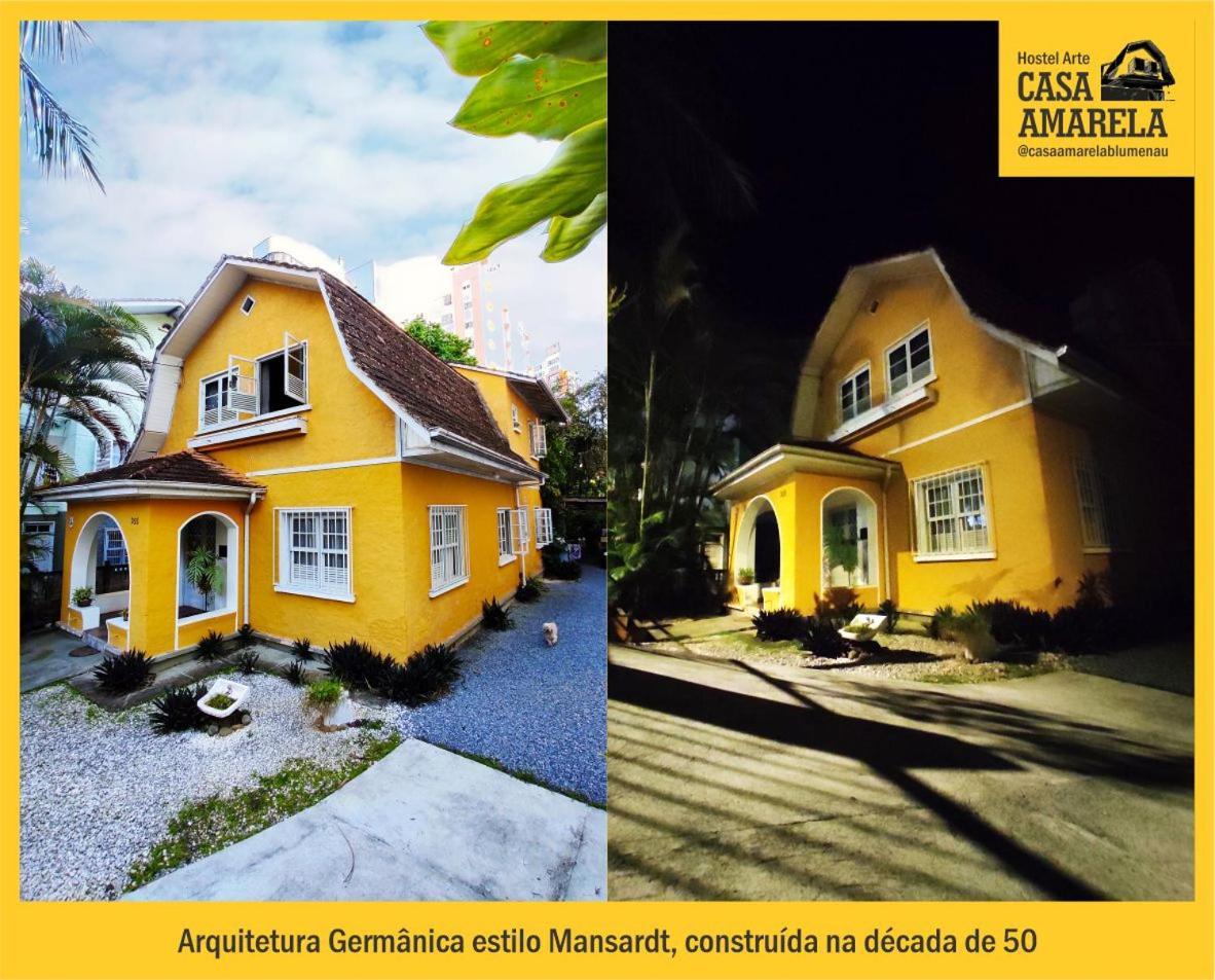 Casa Amarela Blumenau Hospedagem Alternativa Hostel Luaran gambar