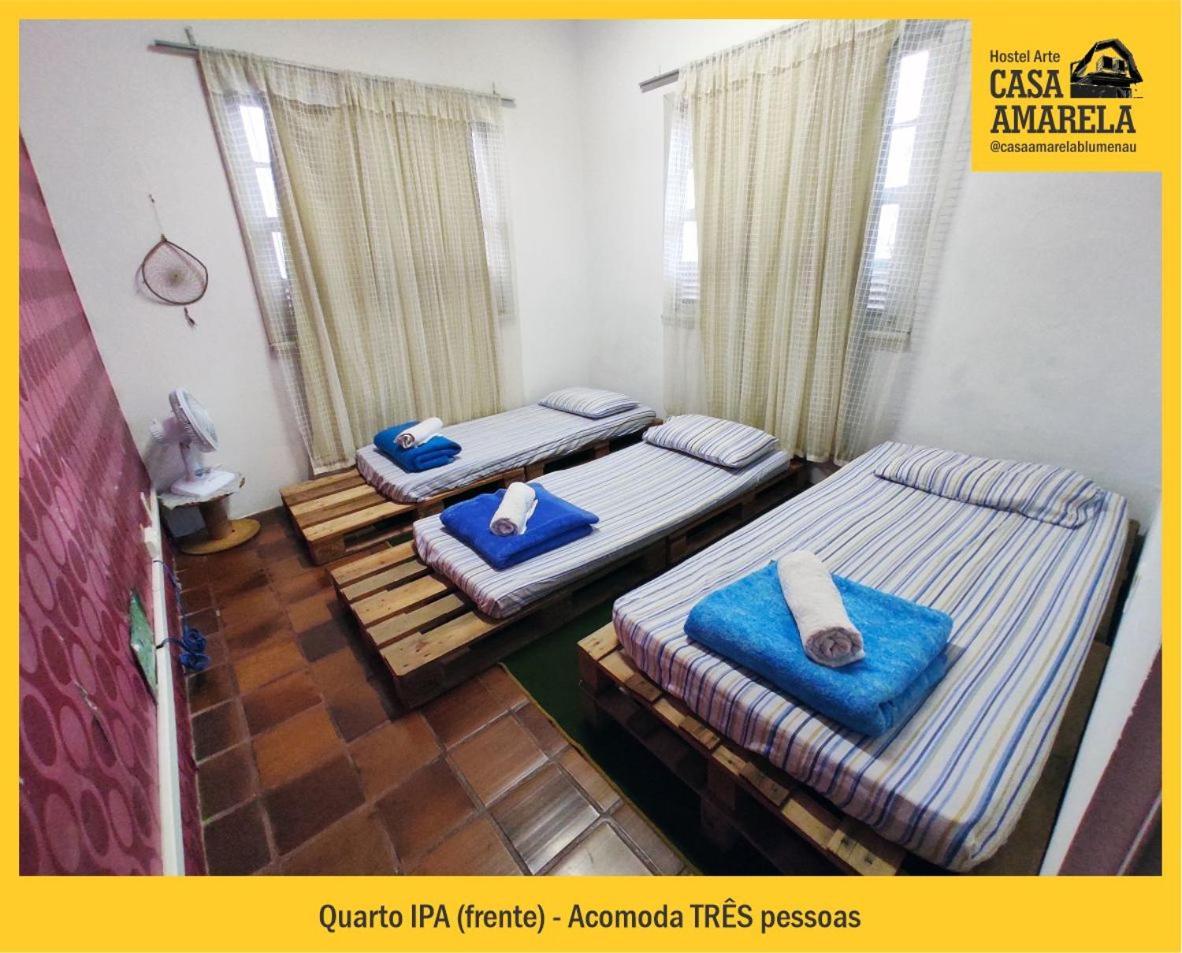 Casa Amarela Blumenau Hospedagem Alternativa Hostel Luaran gambar